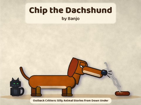 Chip the Dachshund cover