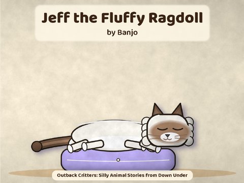 Jeff the Fluffy Ragdoll cover