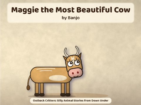 Maggie the Most Beautiful Cow cover