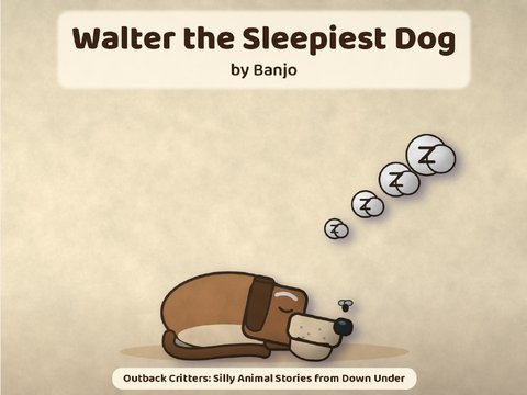 Walter the Sleepiest Dog cover